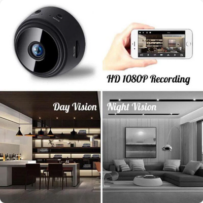 Lightweight Mini Camera with Clear Vision - 1 Pcs Durable ABS Plastic Construction